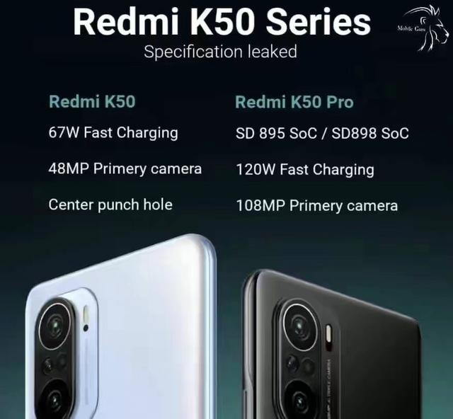 搭载骁龙 898？Redmi K50 Pro +曝光，拍照很强-第1张图片-易维数码
