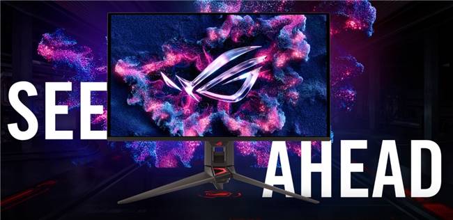 ROG 4K高刷OLED电竞显示器，呈现3A游戏震撼视觉！-第1张图片-易维数码